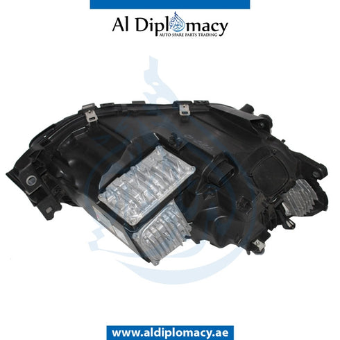 Left Headlight, DYNAMIC Led, EMPTY for Mercedes-Benz GLE Class W166 (2011-2019) models